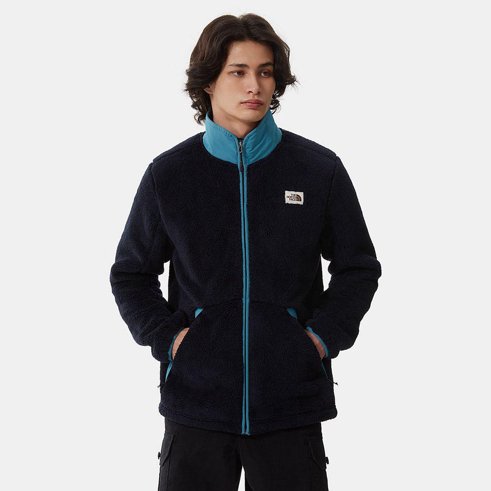The North Face Campshire Ανδρικα Σακάκι - Σκουρο Μπλε / Μπλε (GVJD37681)